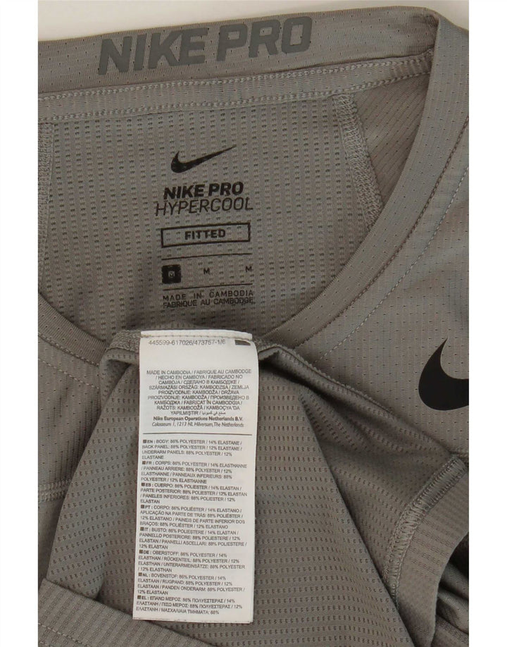 Tricou pentru bărbați Nike Top, Gri mediu, Poliester
