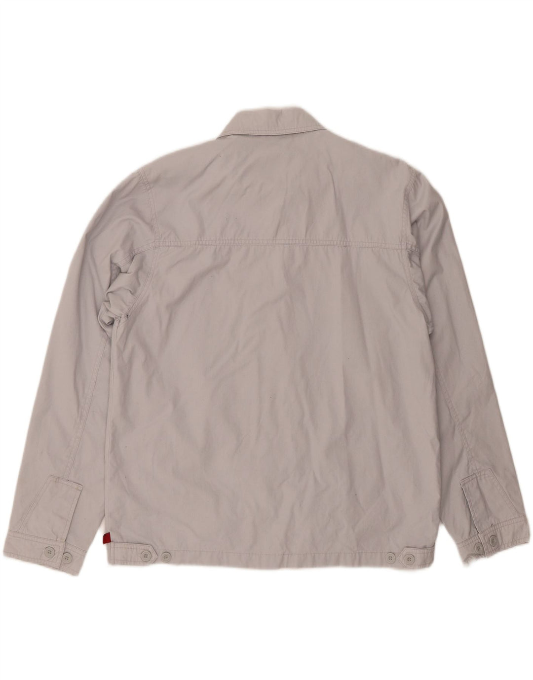 BEN SHERMAN Jachetă Bomber pentru bărbați UK 38, bumbac gri mediu