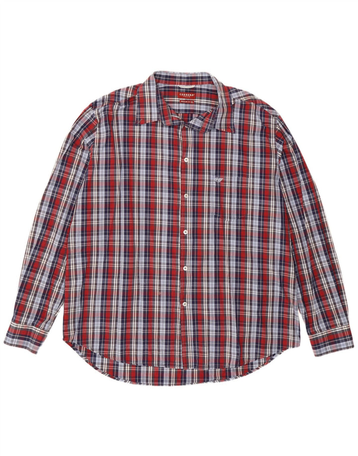 Cămașă Carrera pentru bărbați, cu formă regulată, 3XL, bumbac cu carouri multicolore