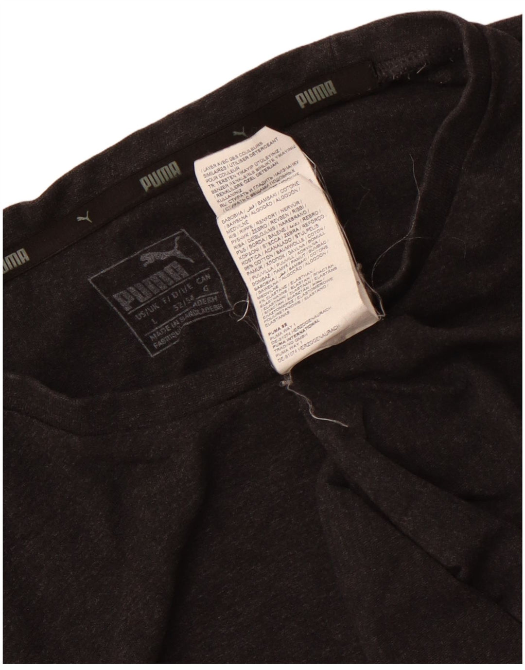 Tricou grafic Puma pentru bărbați Top mare bumbac gri