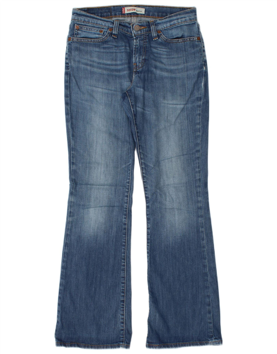 Blugi pentru damă LEVI'S 10529 Bootcut W29 L30 Bumbac albastru