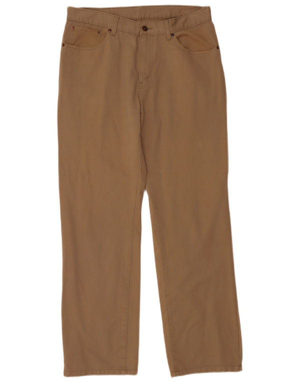 Pantaloni casual drepti pentru bărbați Levi's 751 L34 L32 bumbac bej