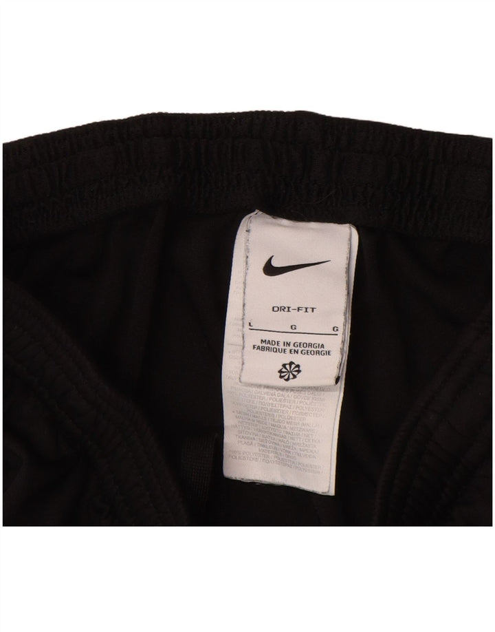 Pantaloni de trening Nike Dri Fit pentru băieți 12-13 ani, mari, negru, poliester