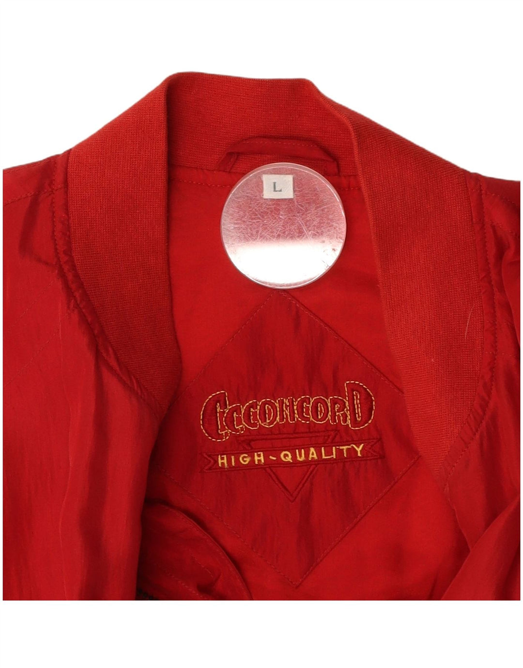 C.C.CONCORD Bomber Jacket pentru bărbați UK 40 Large Red