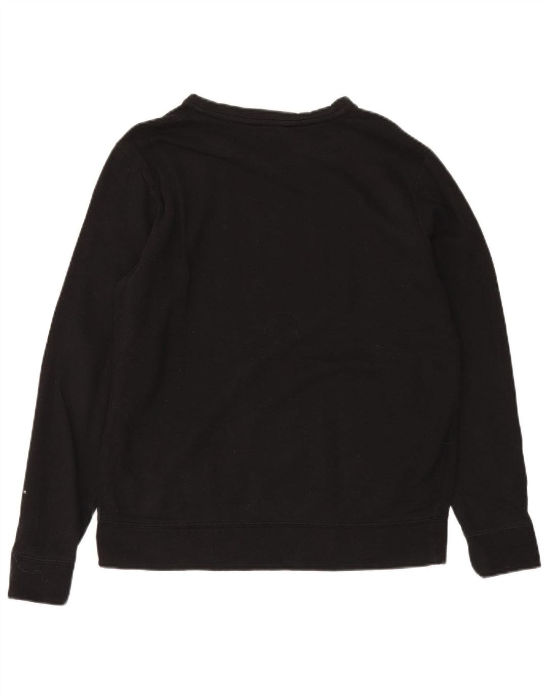 CALVIN KLEIN JEANS Hanorac grafic pentru bărbați Pulover mic, negru, bumbac