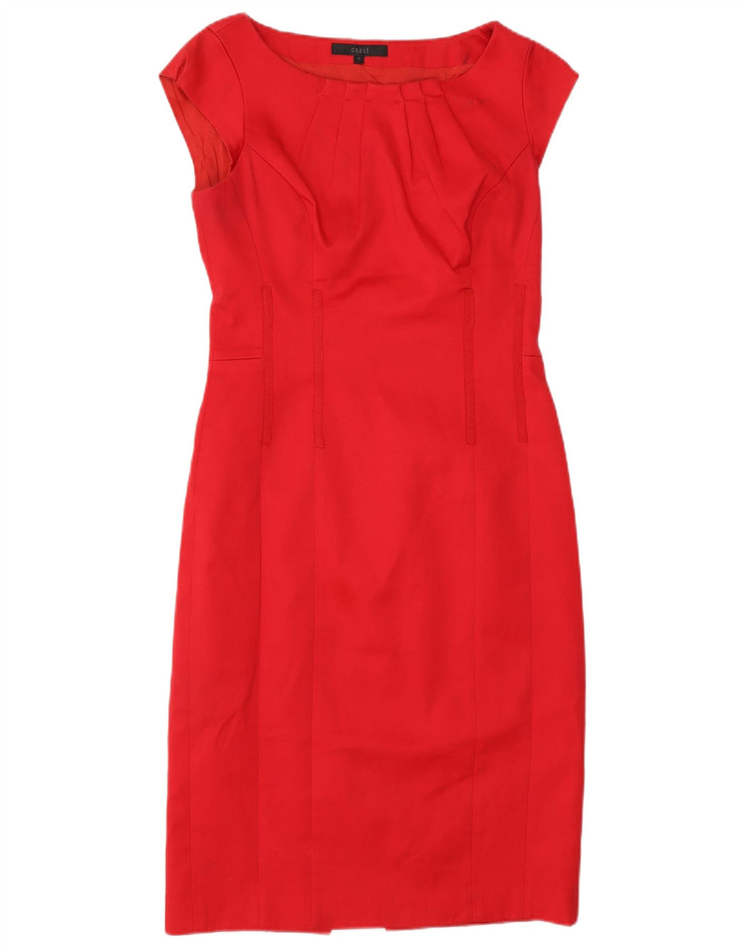 ROCHIE COAST pentru femei UK 10 Bumbac roșu mic