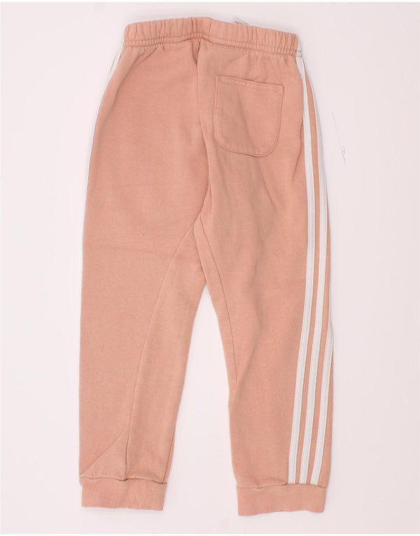 Adidas Fete Trening Pantaloni Joggeri 3-4 Ani Roz Bumbac