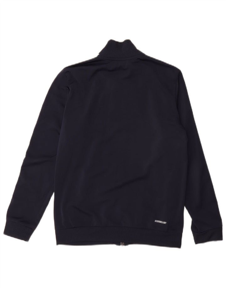 Jachetă de trening Aeroready ADIDAS pentru băieți, 11-12 ani, bleumarin