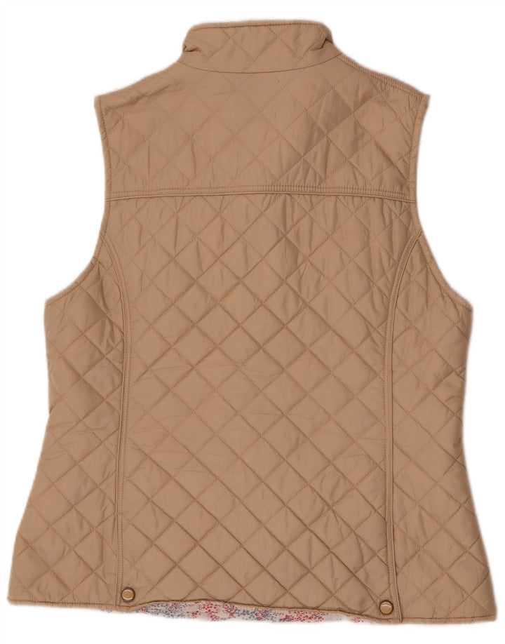 Jack Murphy Gilet matlasat pentru femei UK 16 mare, bej, nailon