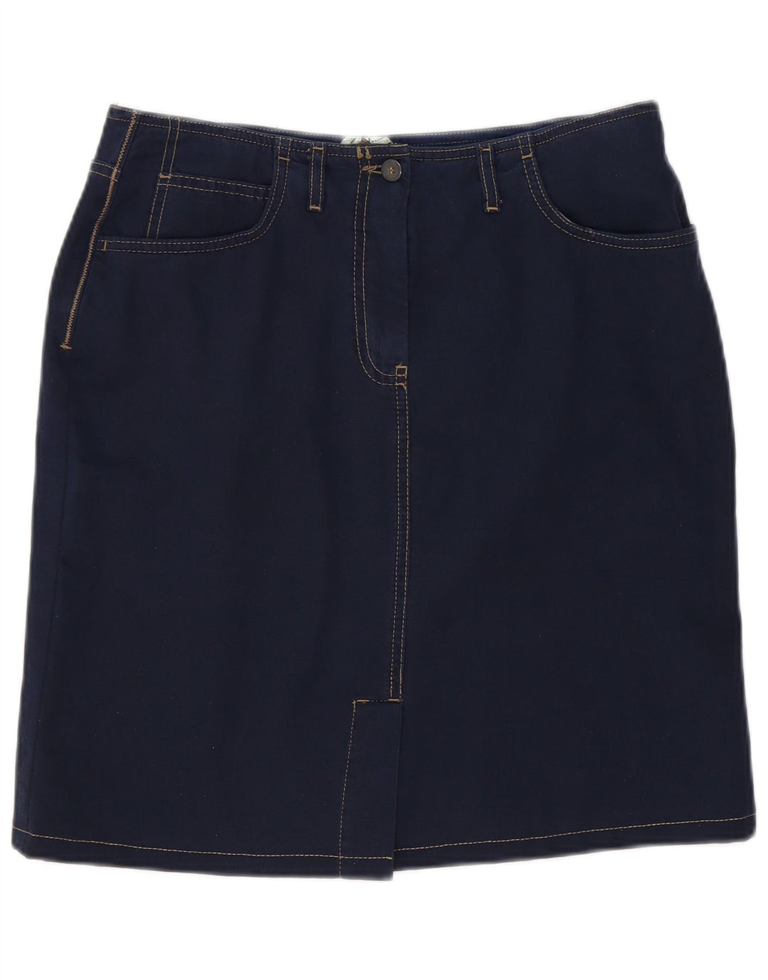 Fusta mini denim pentru femei Murphy & Nye W30 bumbac bleumarin mediu