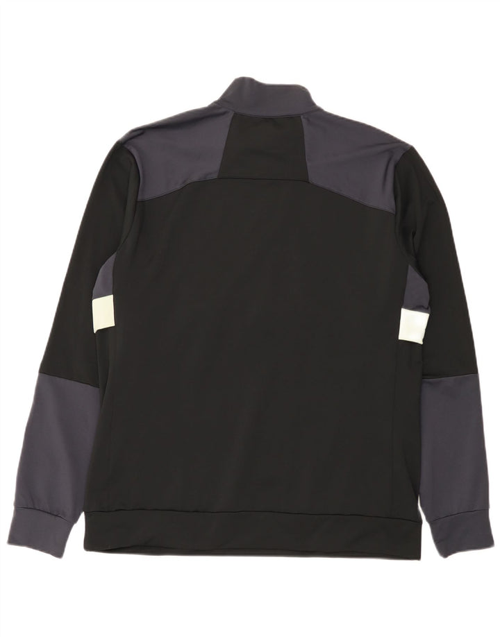 Pulover pentru bărbați Lyle & Scott, cu fermoar, cu gât, mare, negru