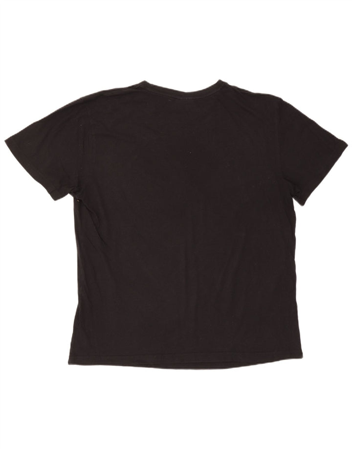 Tricou Bărbați Kappa Top 2XL Bumbac Negru