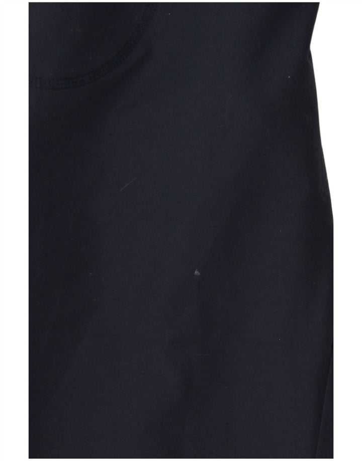 Pantaloni de trening Capri Reebok pentru femei UK 18 XL, poliester bleumarin