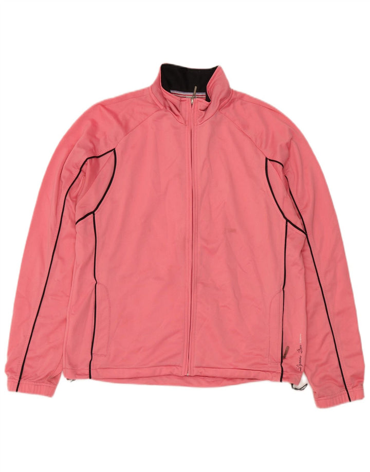 Jachetă de trening pentru femei Brugi UK 16, mare, roz, poliester