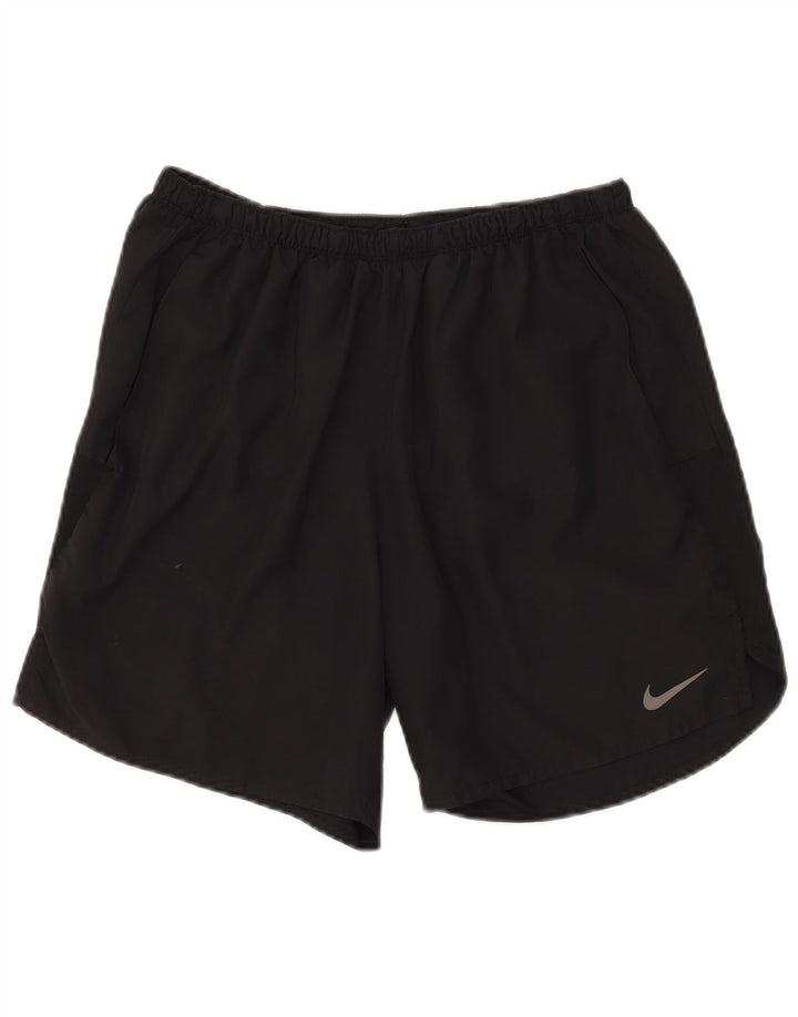 Pantaloni scurți sport Nike Dri Fit pentru bărbați, mari, negru, poliester