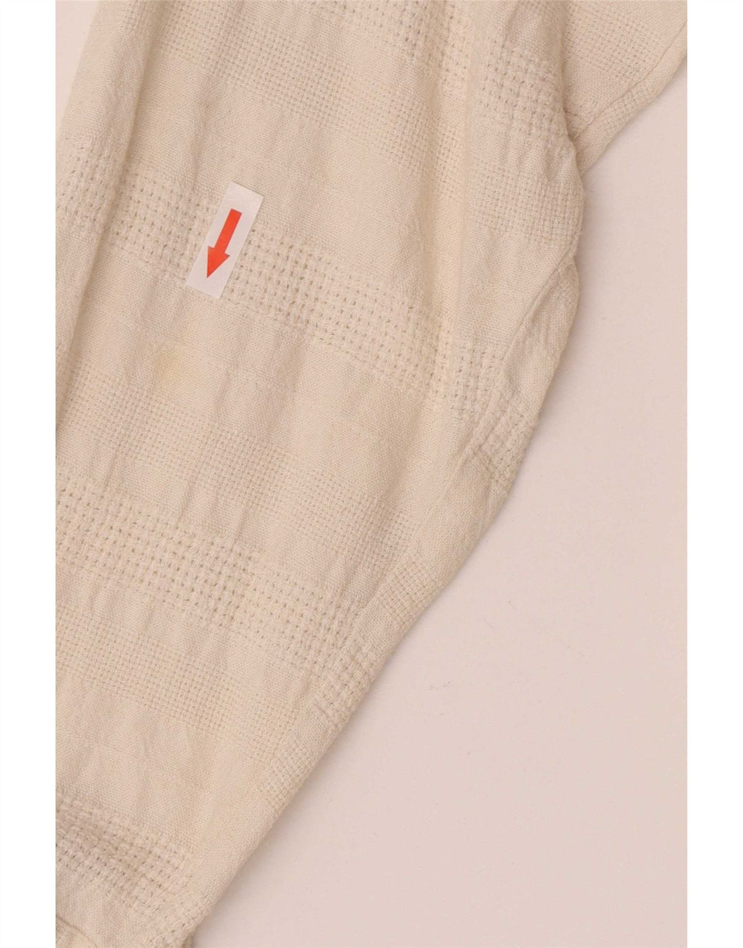 Cămașă vintage pentru bărbați, mare, alb, geometric, in