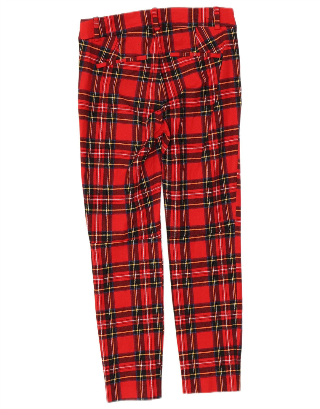 J. CREW Pantaloni casual Winnie Slim pentru femei US 00 2XS W26 L24 Red Check
