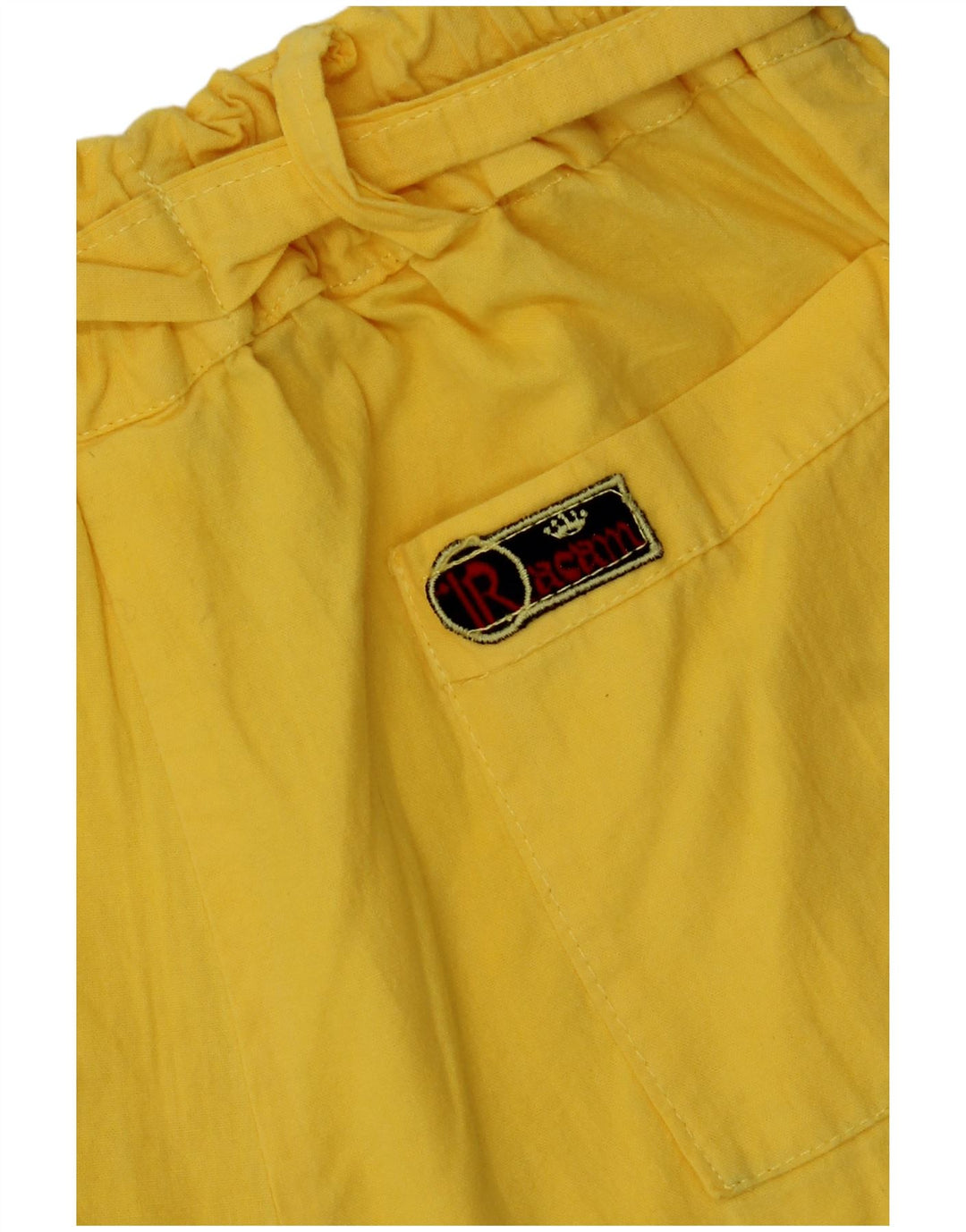 Pantaloni scurti cargo vintage pentru femei W28 galben mediu