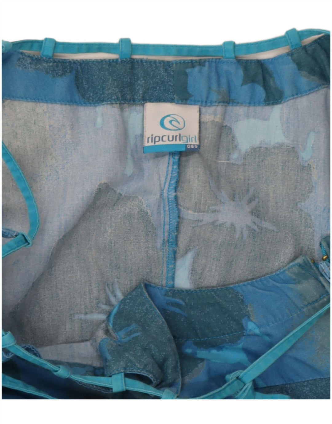 Rochie Halter pentru femei Rip Curl EU 38 Medium Blue Floral Bumbac