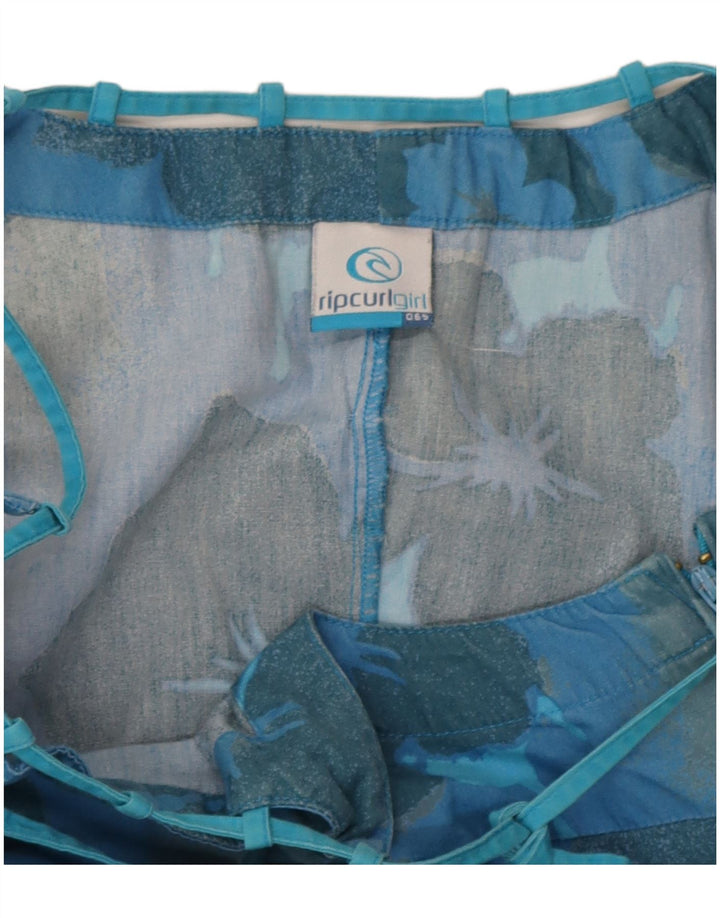 Rochie Halter pentru femei Rip Curl EU 38 Medium Blue Floral Bumbac