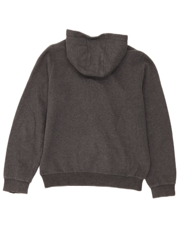 Pulover cu glugă cu grafic Ellesse pentru băieți 12-13 ani, bumbac gri