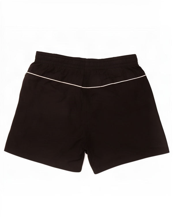 Pantaloni scurți sport Nike pentru bărbați, poliester mediu negru