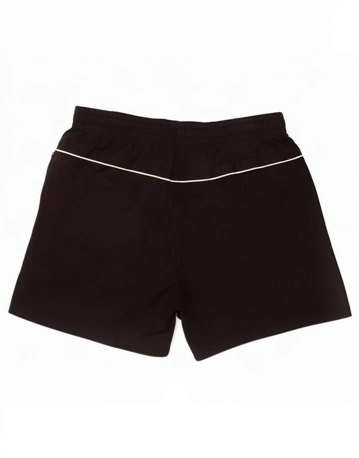 Pantaloni scurți sport Nike pentru bărbați, poliester mediu negru
