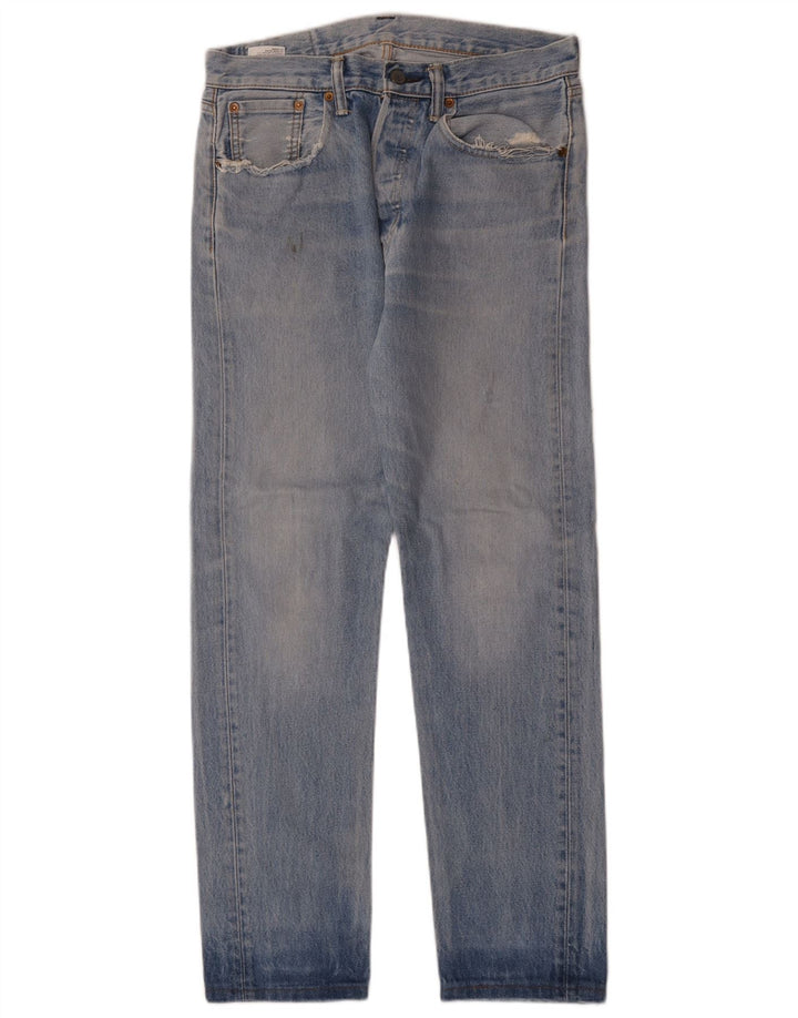 Blugi drepti pentru bărbați LEVI'S 501 CT L30 L30 Bumbac albastru