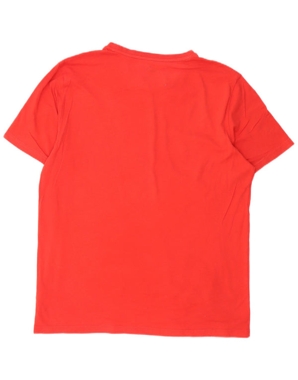 Tricou grafic Puma pentru bărbați Top mare bumbac roșu