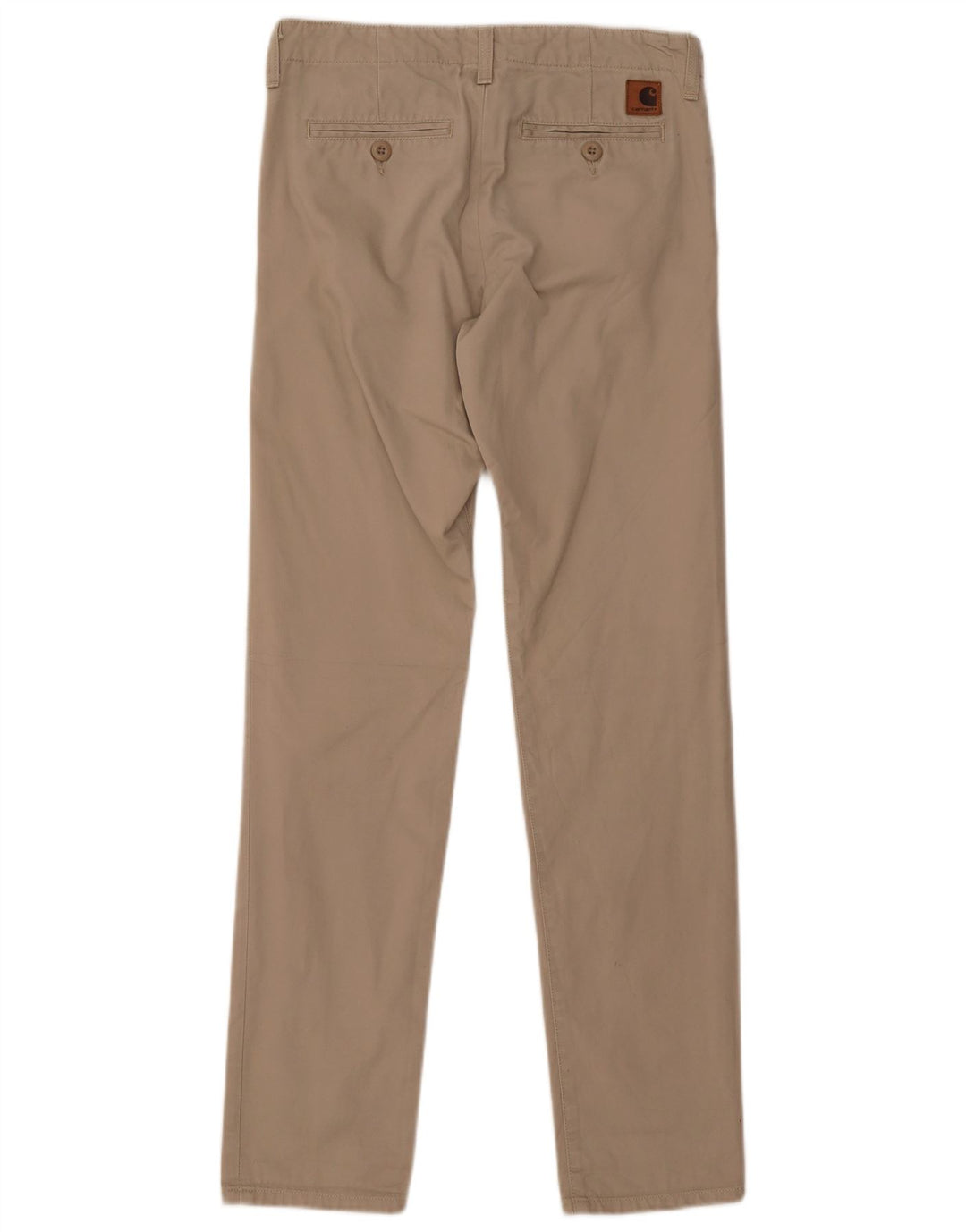 Pantaloni chino slim pentru femei Carhartt W28 L32 bumbac bej