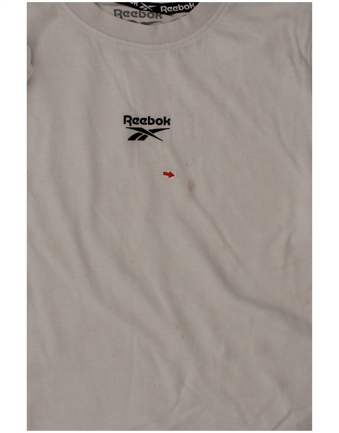 Tricou grafic Reebok pentru baieti Top 6-7 ani bumbac alb
