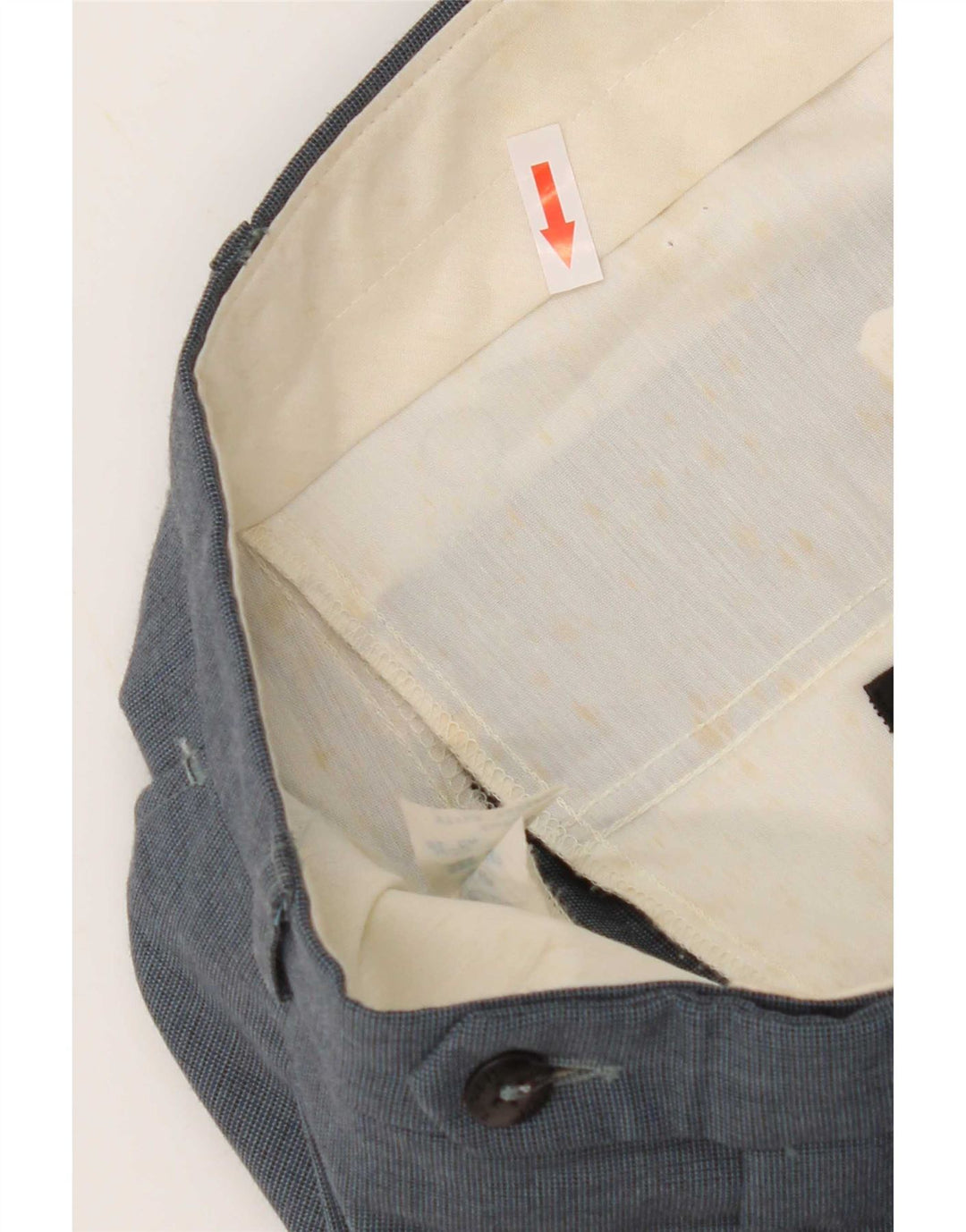 Pantaloni de costum pentru bărbați Farah L32 L29 poliester albastru