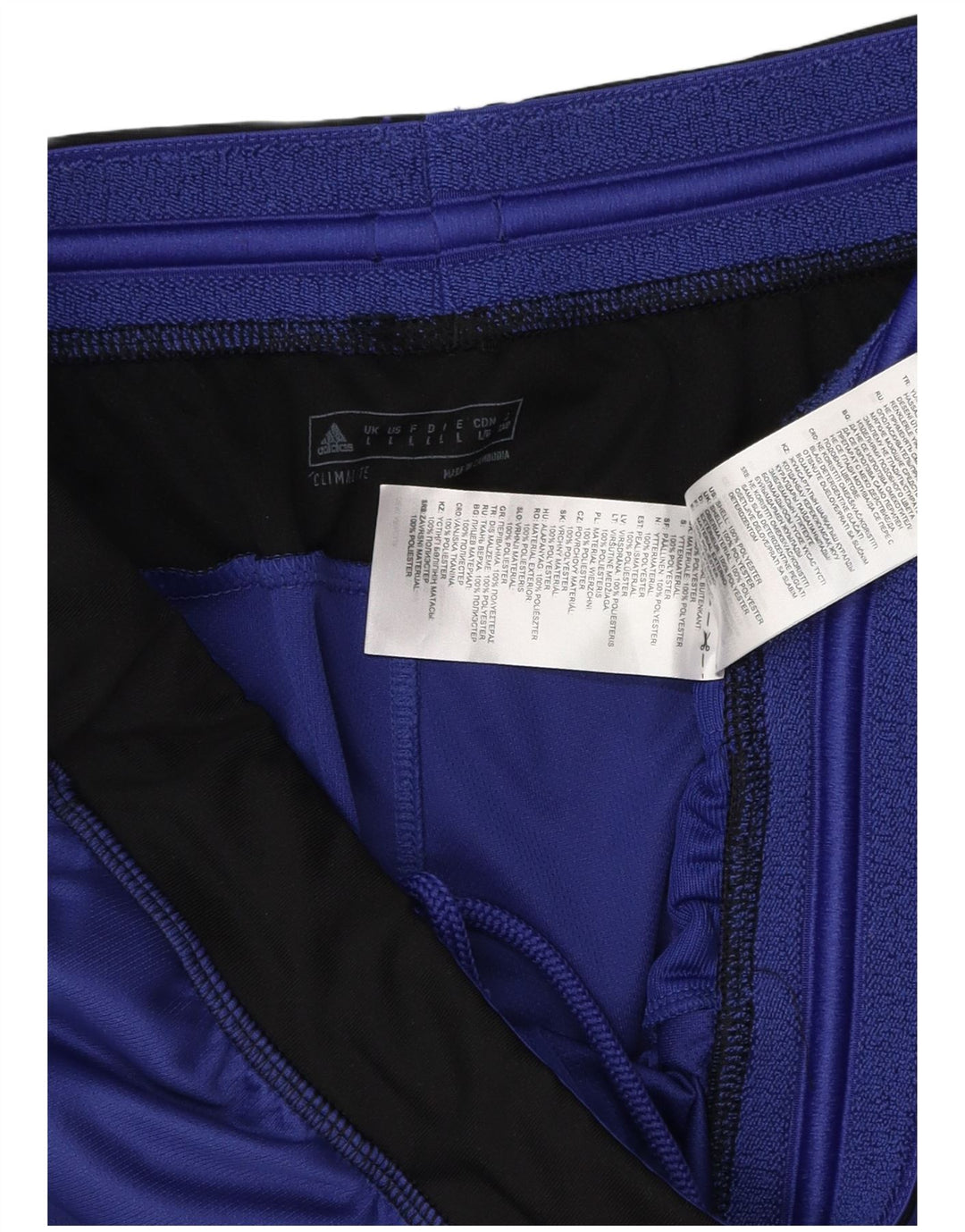 Pantaloni scurți sport pentru bărbați ADIDAS Climalite, mari, albastru, poliester color bloc