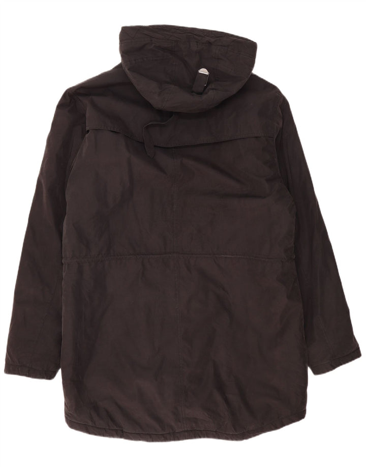Jachetă parka cu glugă pentru bărbați Bruno Banani UK 42 XL Poliamidă neagră