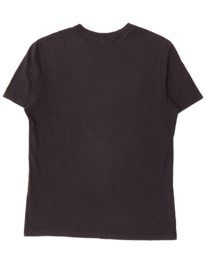 Tricou grafic Jordan pentru bărbați Top mediu negru bumbac