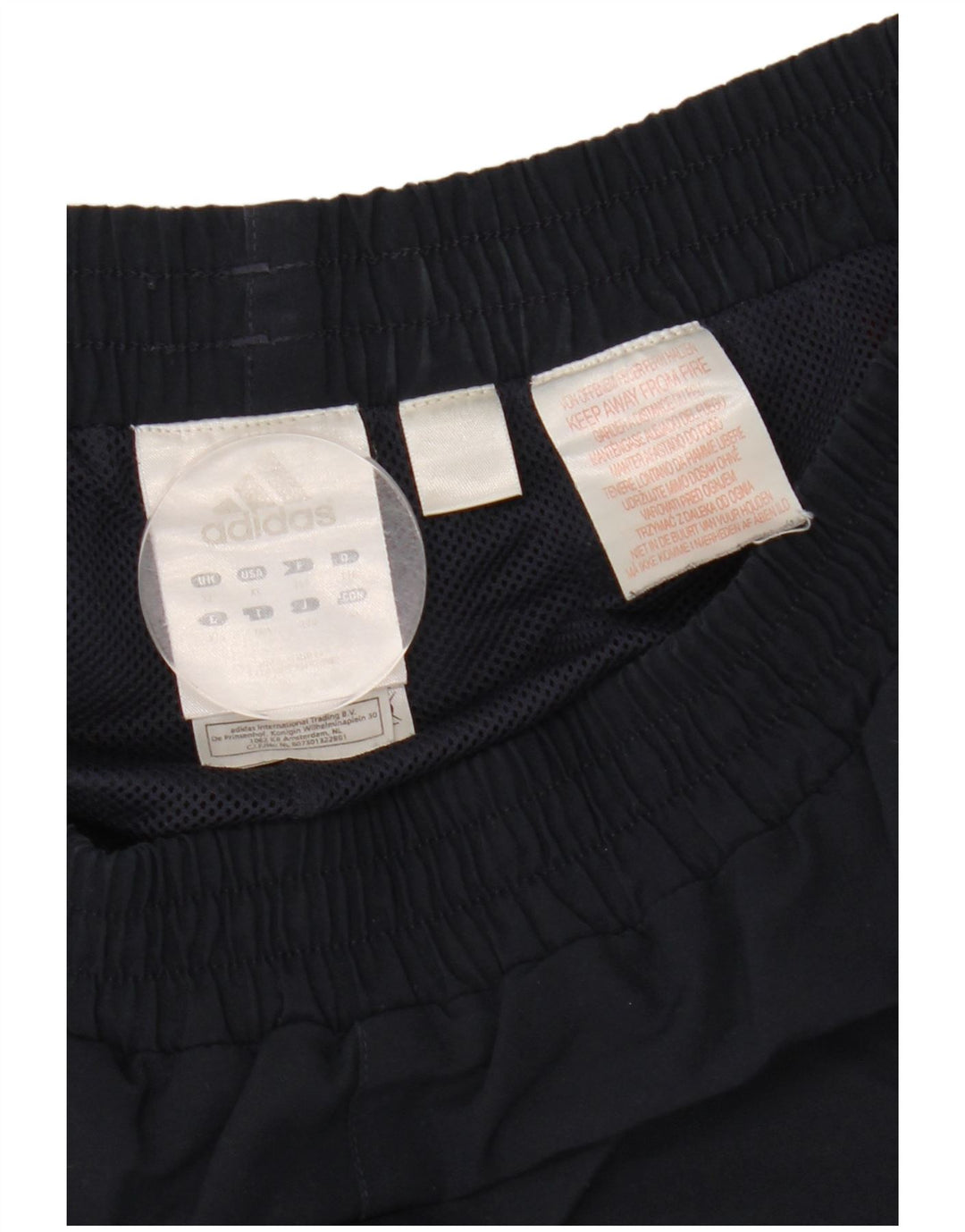 Pantaloni scurți sport ADIDAS pentru băieți 15-16 ani, bleumarin, poliester color bloc