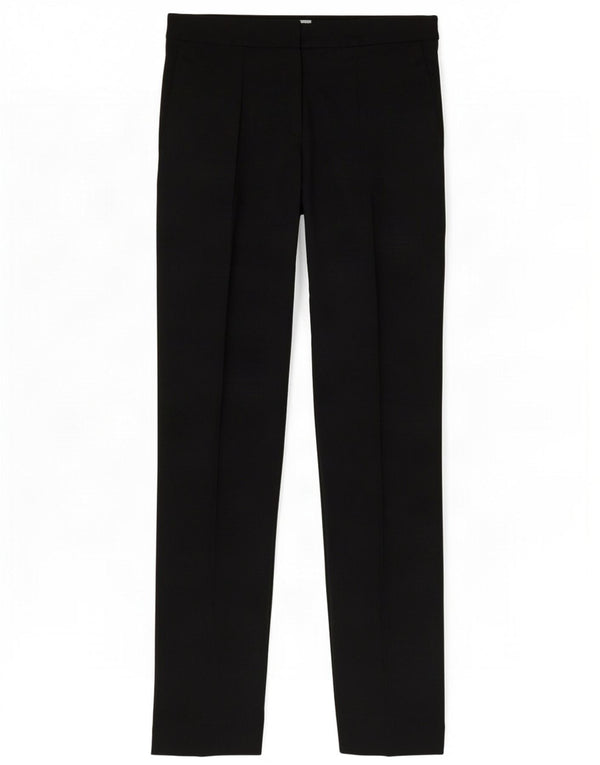 Pantaloni de costum subțiri pentru femei Marks & Spencer UK 8 Small W28 L30 Viscoză neagră