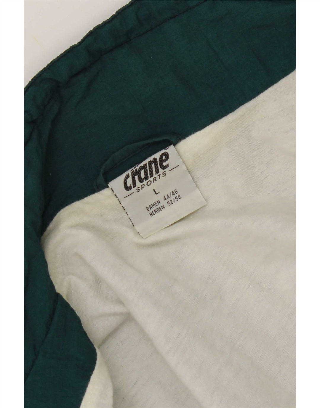 Jachetă de ploaie cu grafică pentru bărbați Crane UK 40 mare, verde, nailon color bloc