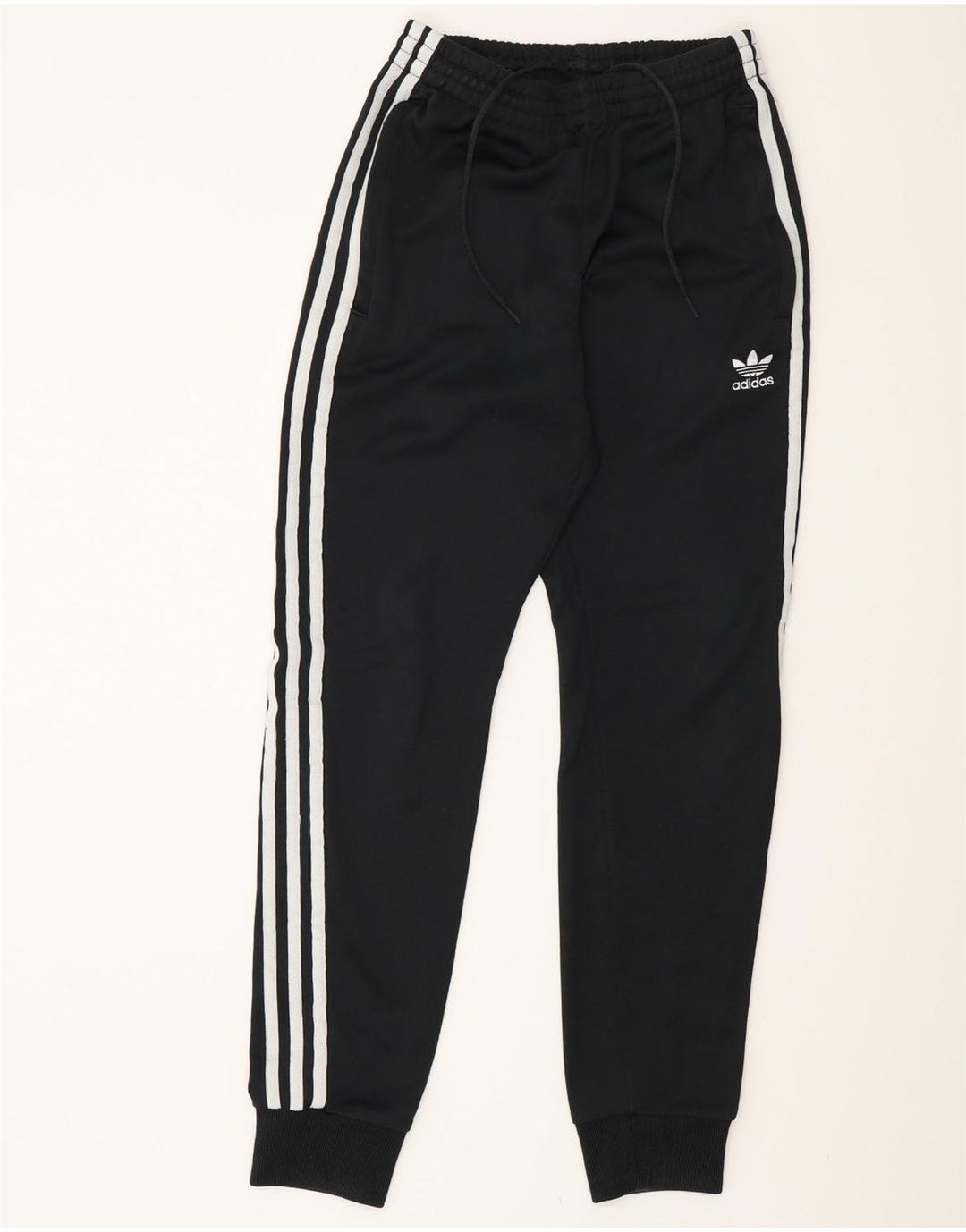 Pantaloni de trening pentru femei ADIDAS Joggeri UK 4 XS Poliester negru