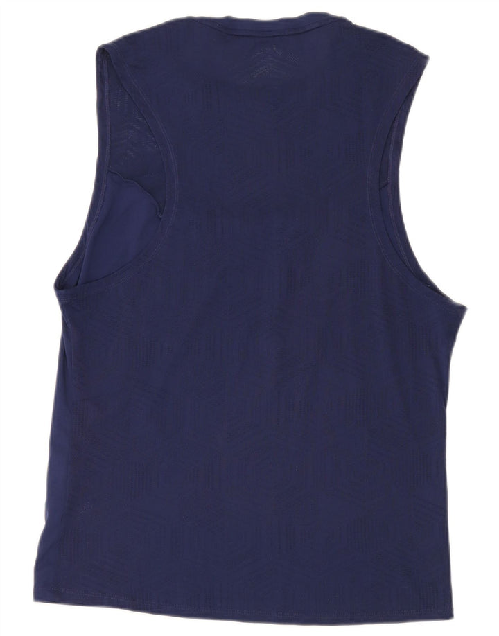 Top Vest Asics pentru femei UK 16 mare, bleumarin, poliester