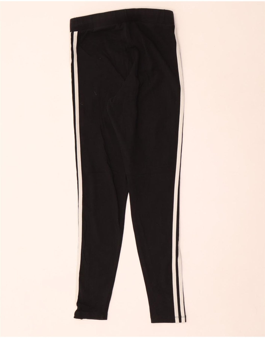 Leggings pentru femei Adidas UK 12, bumbac mediu negru