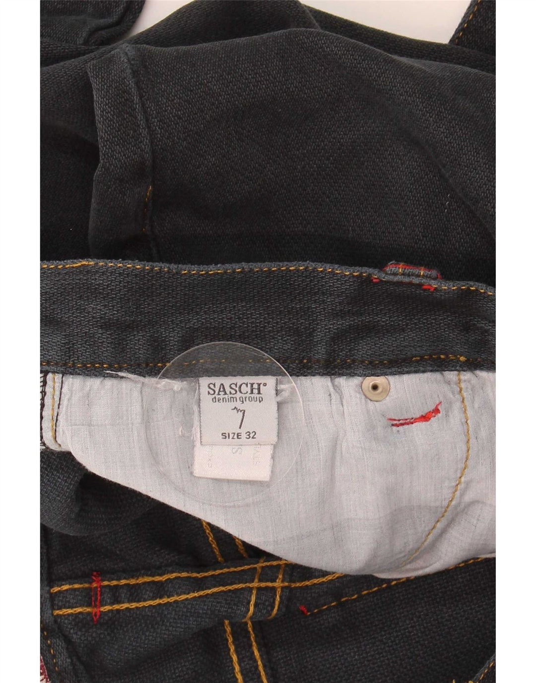 Blugi drepți pentru femei Sasch W32 L34 Bumbac bleumarin