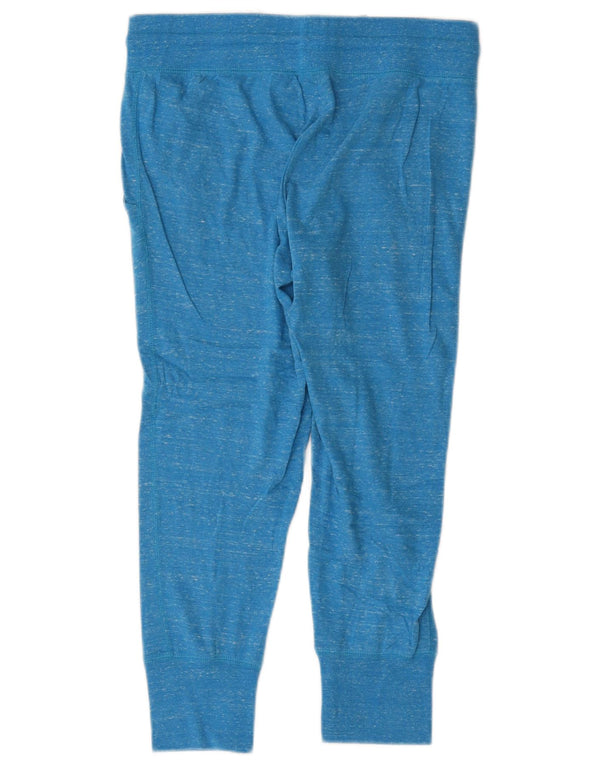 Pantaloni de trening cu grafic pentru femei Nike Pantaloni de jogging UK 10 Small Blue Flecked