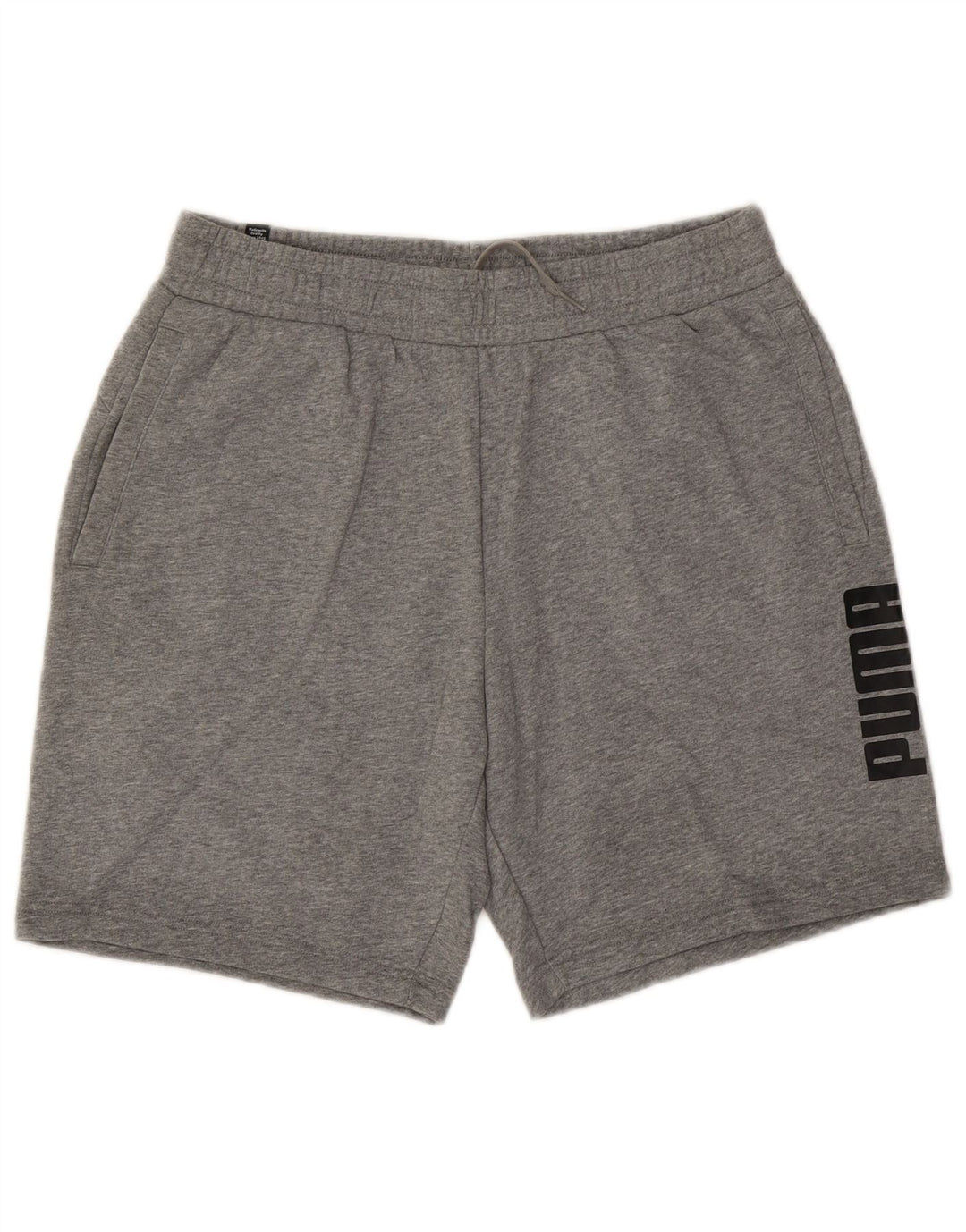 PUMA Mens Graphic Sport Shorts Large  Grey