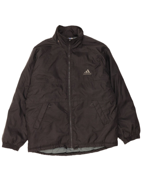 Jachetă pentru bărbați Adidas Graphic Windbreaker UK 38/40 Medium Negru Poliamidă