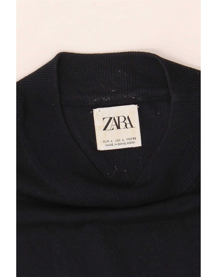 Tricou pentru bărbați Zara Top Mare Bleumarin