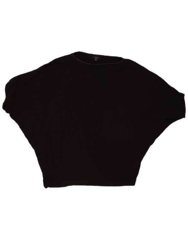 Bluză supradimensionată pentru femei Cos UK 14 Medium Black Viscose