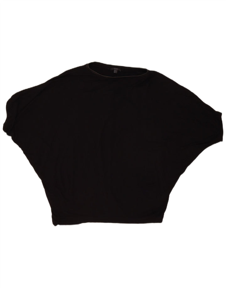 Bluză supradimensionată pentru femei Cos UK 14 Medium Black Viscose