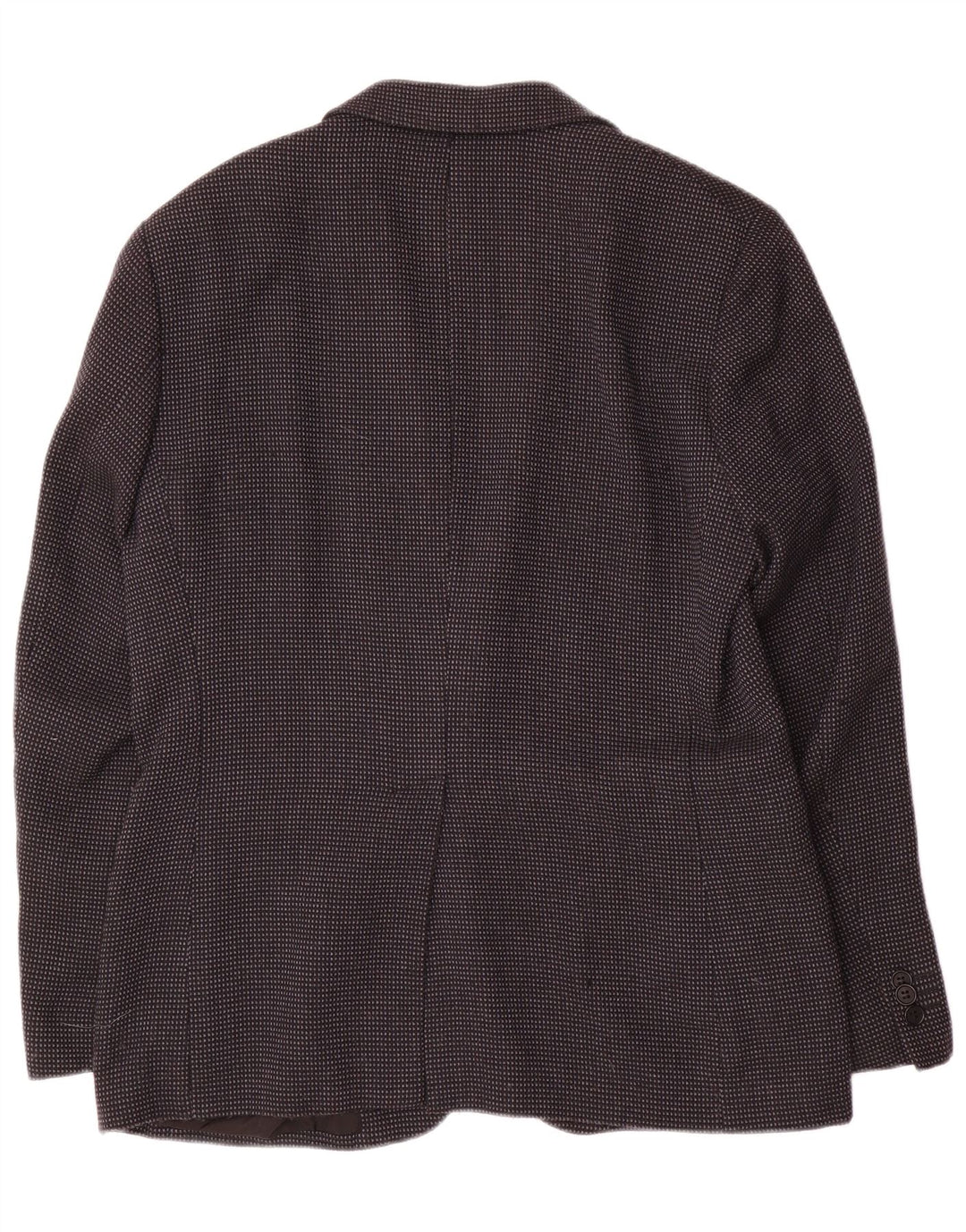 EMPORIO ARMANI Jachetă pentru bărbați cu 2 nasturi IT 54 XL Lână cu pete gri