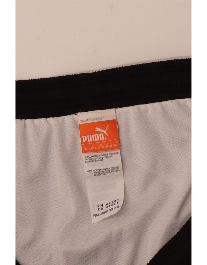 Pantaloni scurți de înot PUMA pentru bărbați XL, negru, poliester color bloc